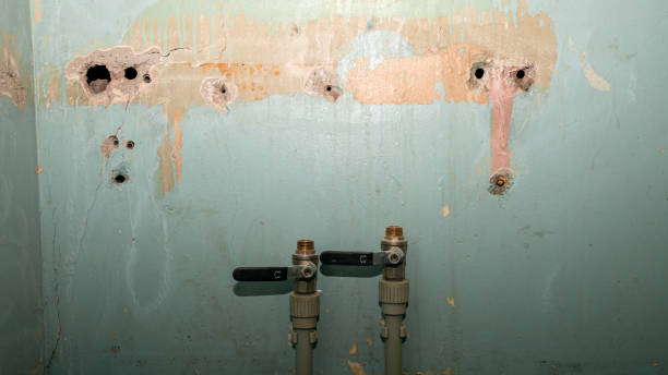 Water damage restoration process in Chickasha, OK